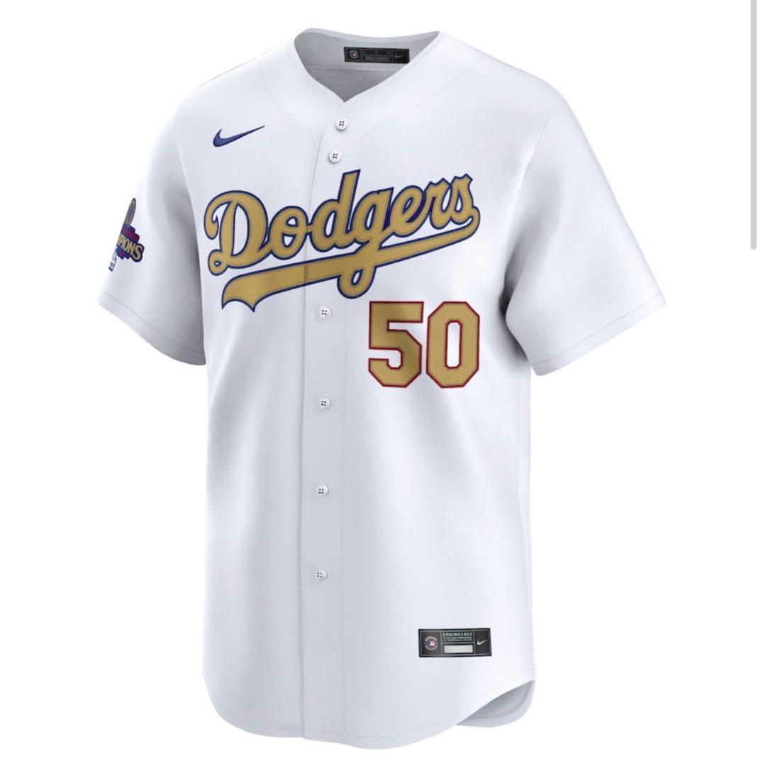 【正規品】ムーキーベッツ ドジャース ゴールドユニフォーム 新品 サイズS