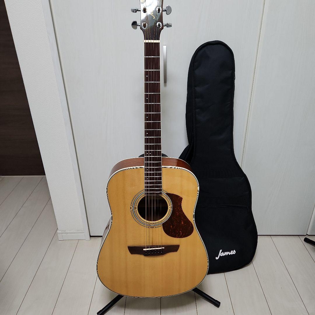 James アコースティックギター J-300D ギターケース付き