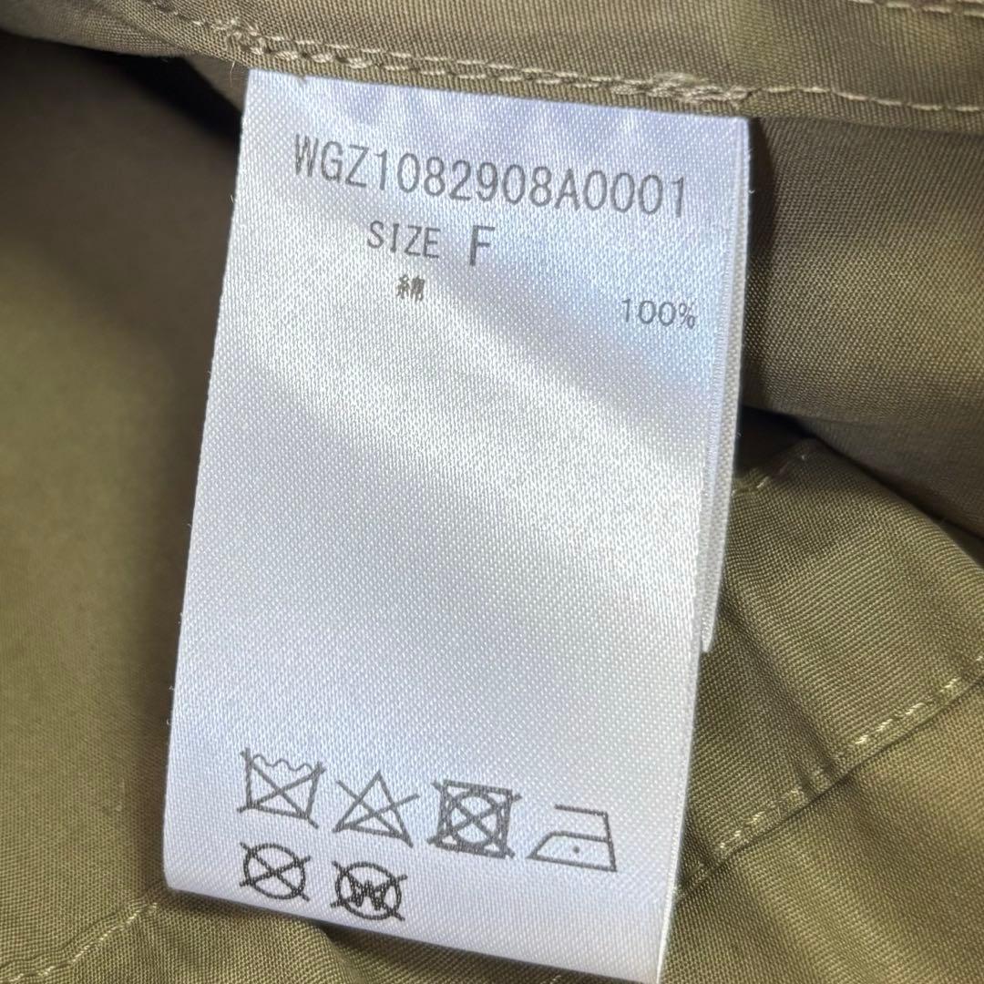 【美品】ウィムガゼット キルトジャケット付きモッズコート キルティング カーキ