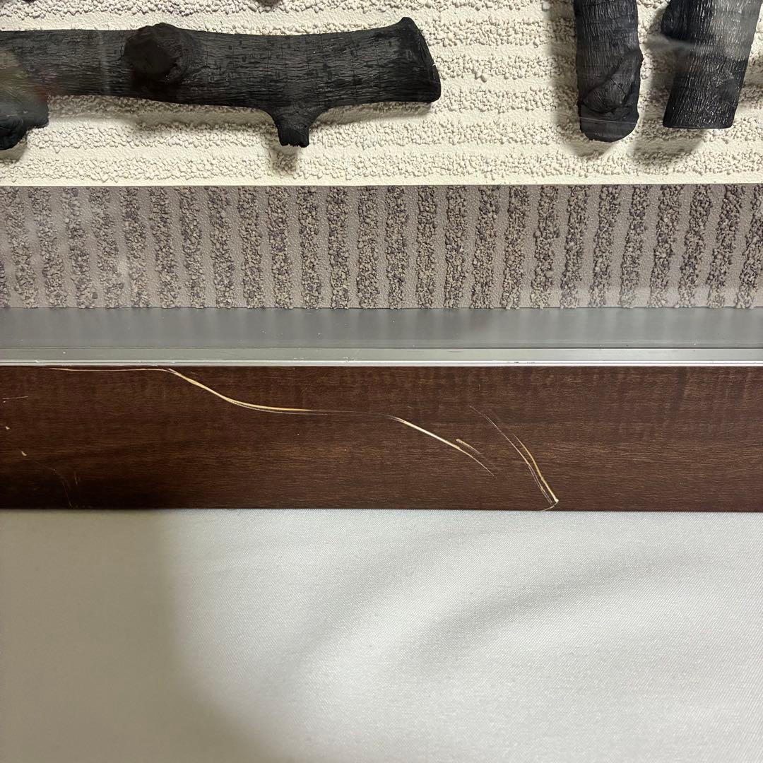 炭アート りんご炭 ウォールアート オブジェ アートパネル インテリア 和モダン