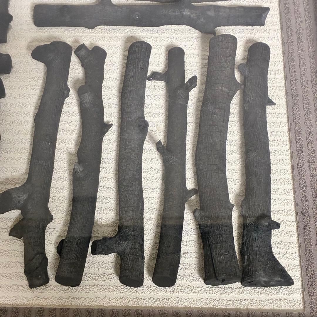 炭アート りんご炭 ウォールアート オブジェ アートパネル インテリア 和モダン