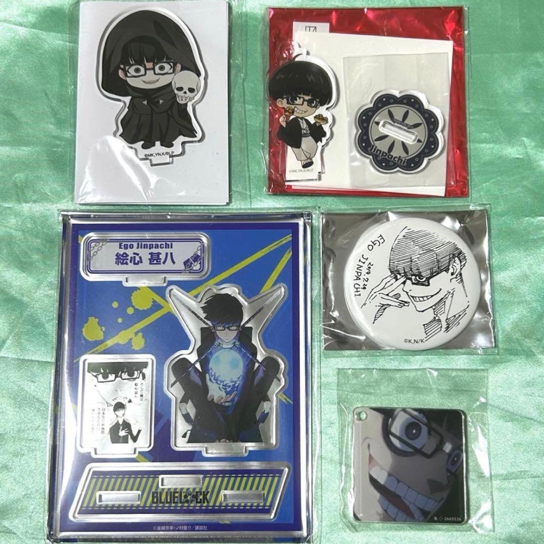 ＊5点セット＊ブルーロック ブルロ 絵心甚八 アクスタ 缶バッジ