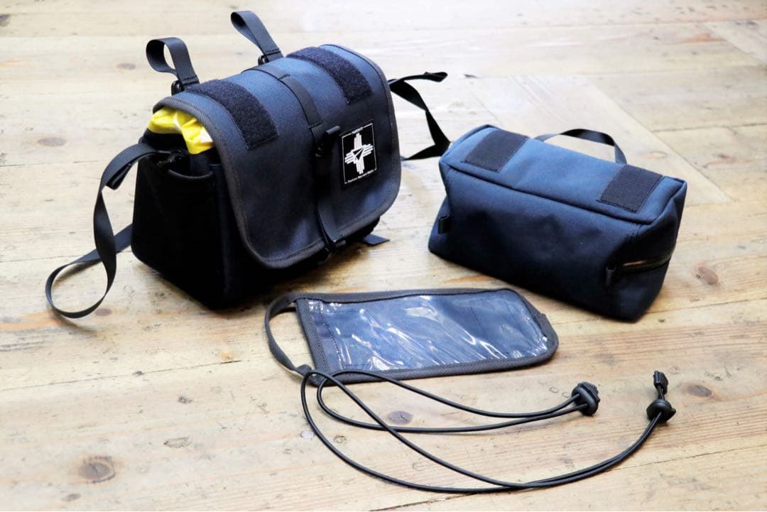 ロウロウマウンテンワークス ハンドルバッグ ブルーラグ サーリー アウターシェル