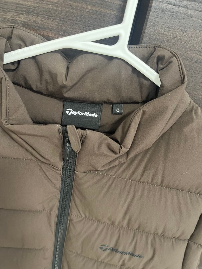 テーラーメイド ブラウン ダウンベスト サイズ0
