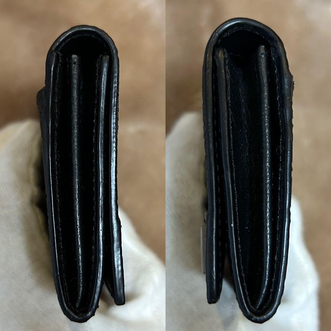 美品dunhillダンヒル名刺入れカードケース黒カード入れメンズ箱付きブラック