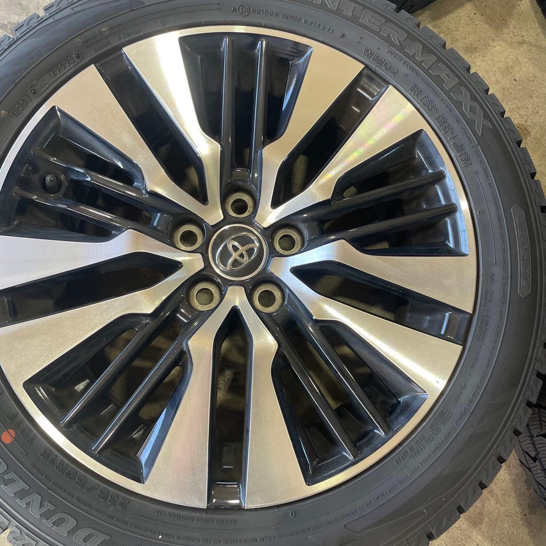 ダンロップ ウィンターマックス WM02 18インチ タイヤ・ホイールセット