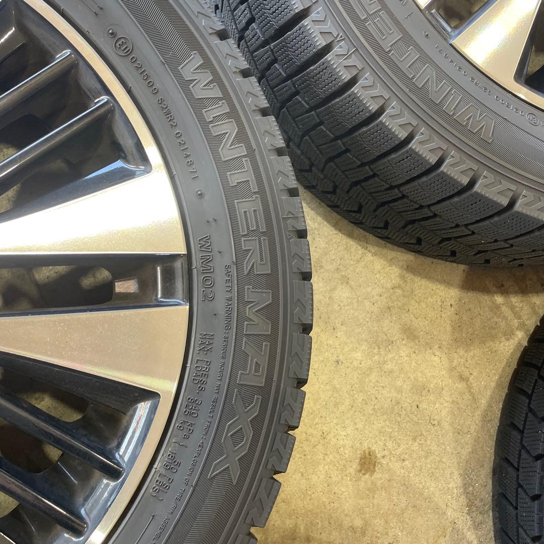 ダンロップ ウィンターマックス WM02 18インチ タイヤ・ホイールセット