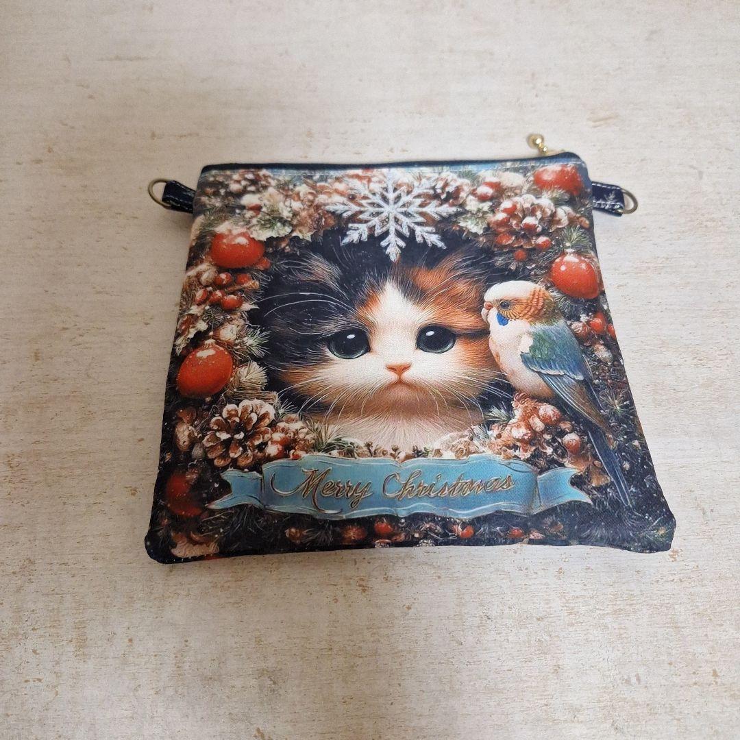 激レアパグパネル生地　ハンドメイド　まちなしバッグ　布バスケット　ポーチ