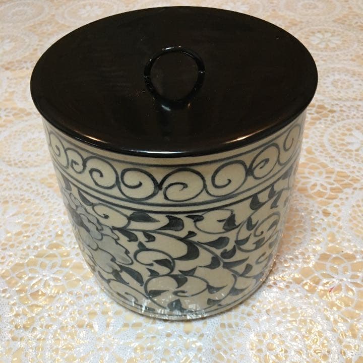 茶道具 水指 安南風 水指 直径約147ミリ 高さ約1 45ミリ N688