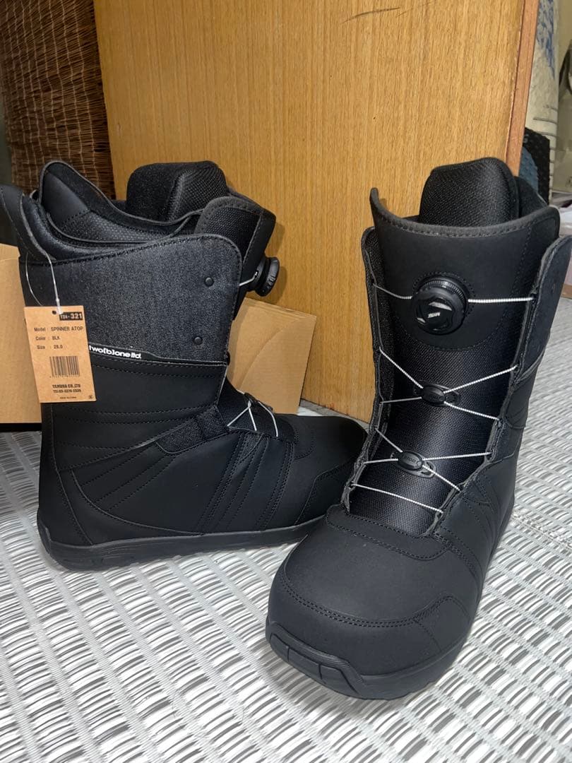 SPINNER ATOP ブラック スノーボードブーツ 28.0
