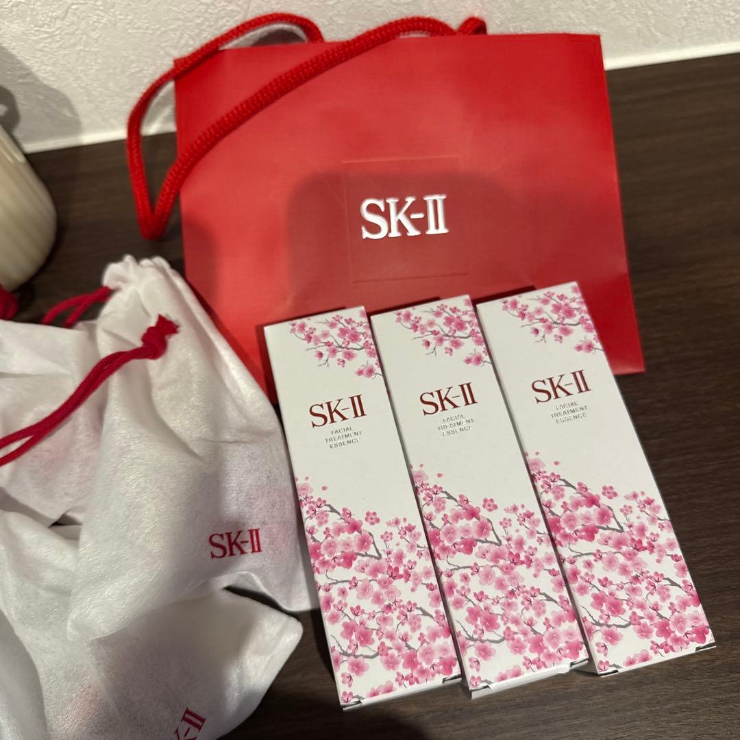 SK-II 数量限定「ニューライフ 桜 トライアル キット」 75ml×3セット