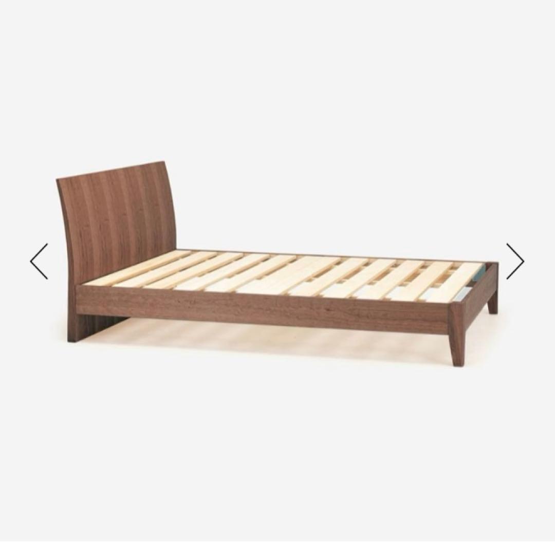 アクタス　ACTUS ベッド　ダブルベッド　マットレス付き