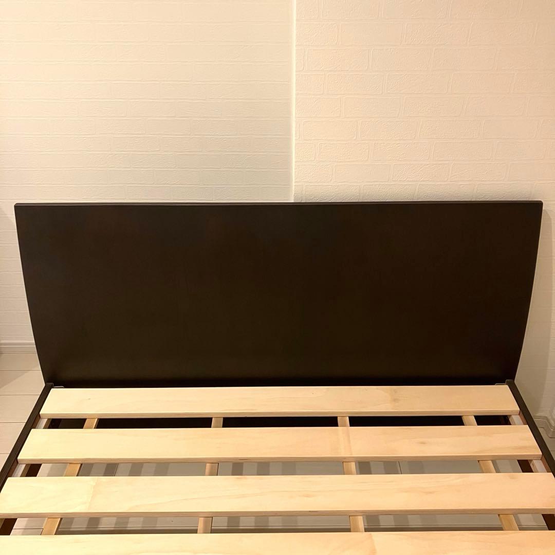 アクタス　ACTUS ベッド　ダブルベッド　マットレス付き