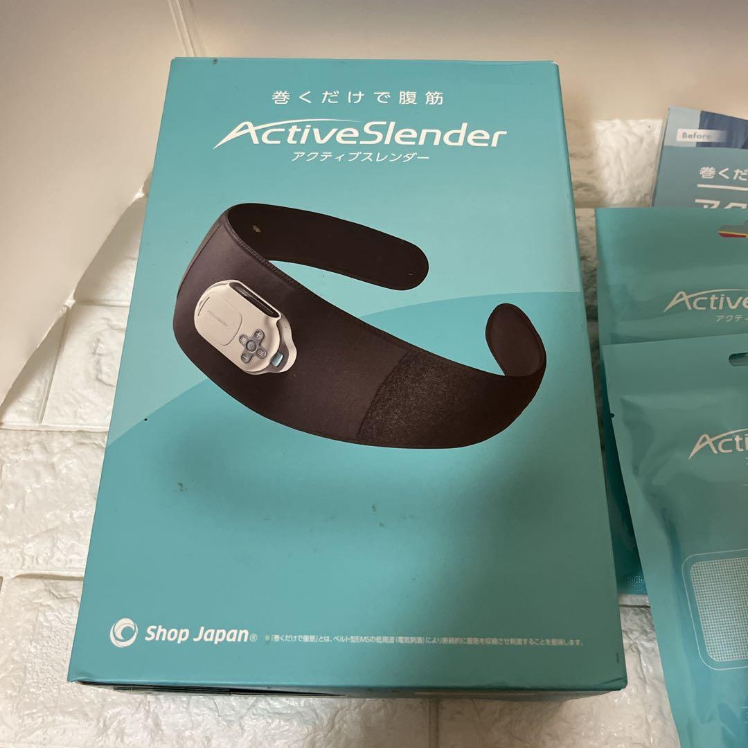 アクティブスレンダー本体セット 交換用パッド5セット