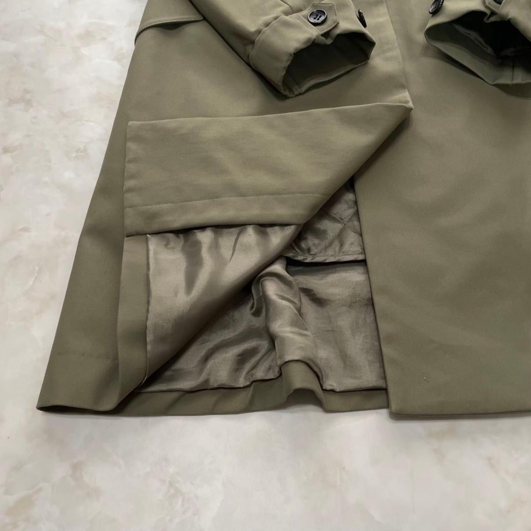 極美品　アンタイトル　撥水　中綿ライナー付き2WAY スタンドフーデットコート