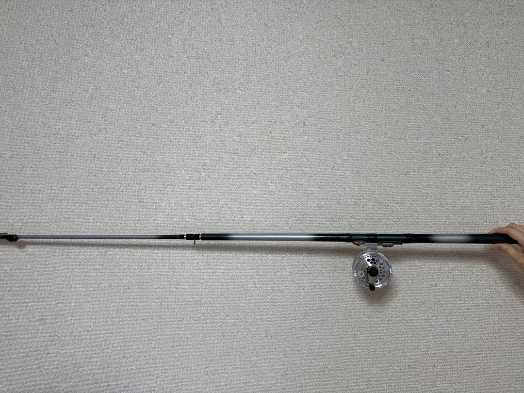 シマノ落とし込み竿 MF33-39-45 ３段ズーム リョービ倍速リール