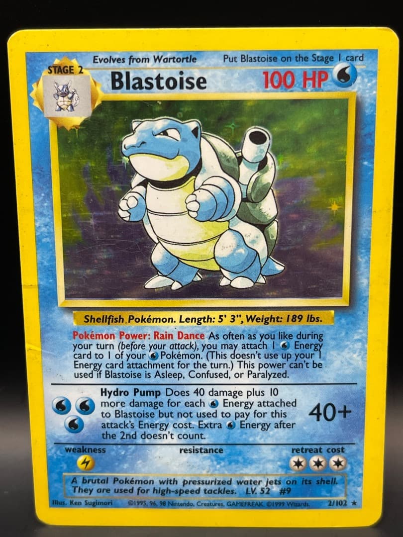 カメックス キラ 旧裏 海外版 英語版 ランクD