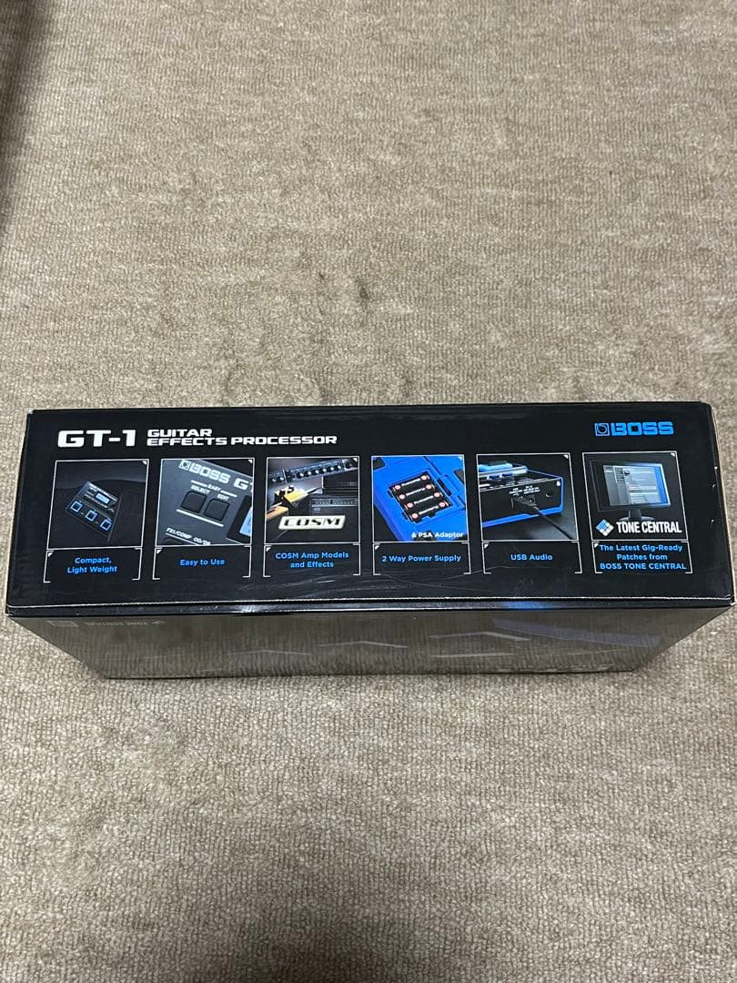 少し値下げ！BOSS GT-1 ギターエフェクター　教科書付き！