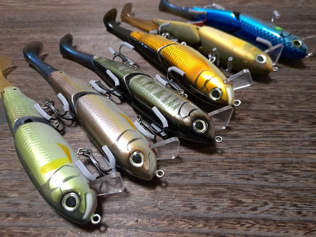 希少　未使用　エバーグリーン　ティンバーフラッシュJr　11本11色まとめて