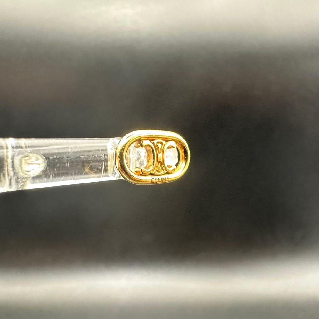 極美品✨　セリーヌ　ピアス　マイヨン　　ロゴ　トリオンフ　1320