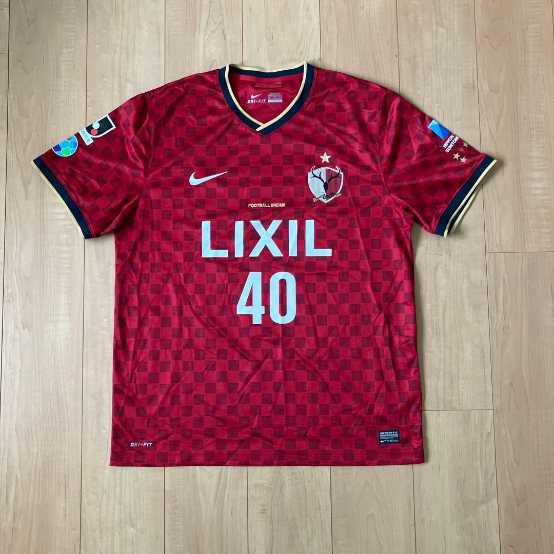 NIKE 鹿島アントラーズ ユニフォーム 2014 40番 小笠原満男選手