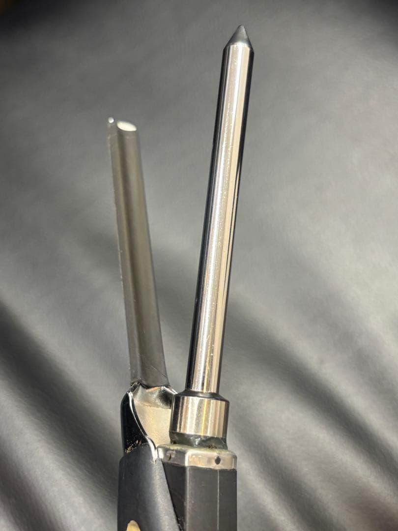 超美品　LENZ α-6φレンツアイロン　丸6ミリアイロン　理容アイロン