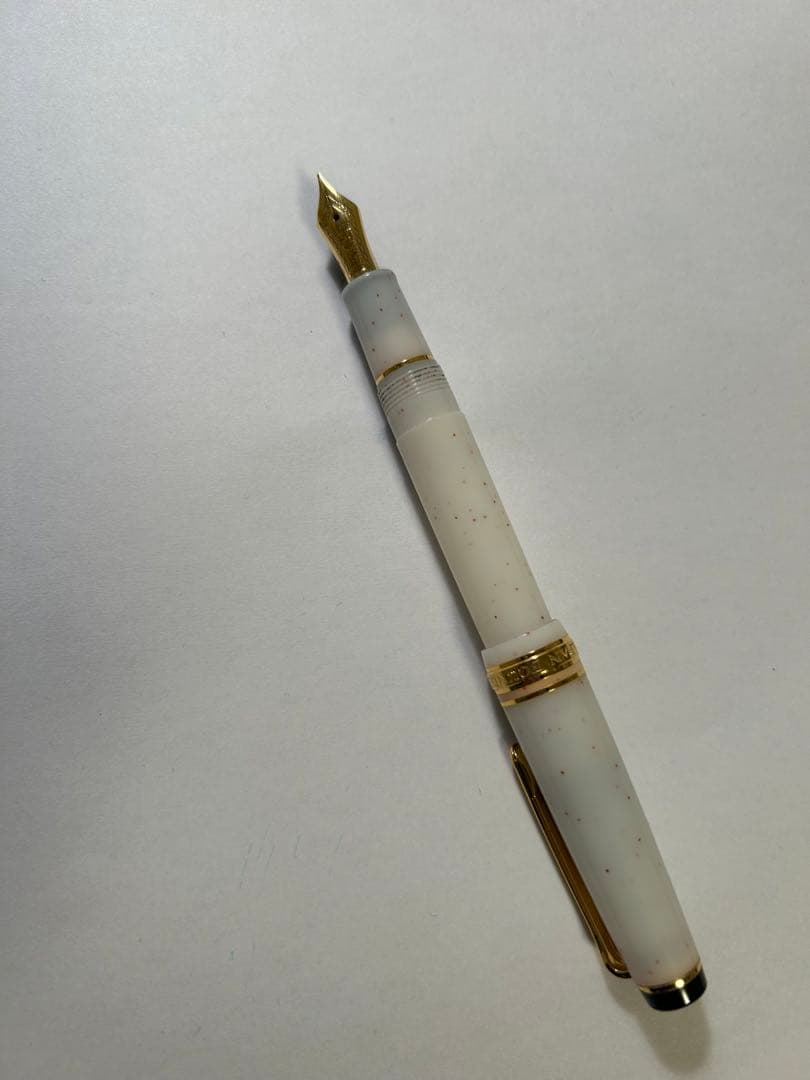 【廃盤品】セーラー万年筆 万年筆 四季織　雪椿