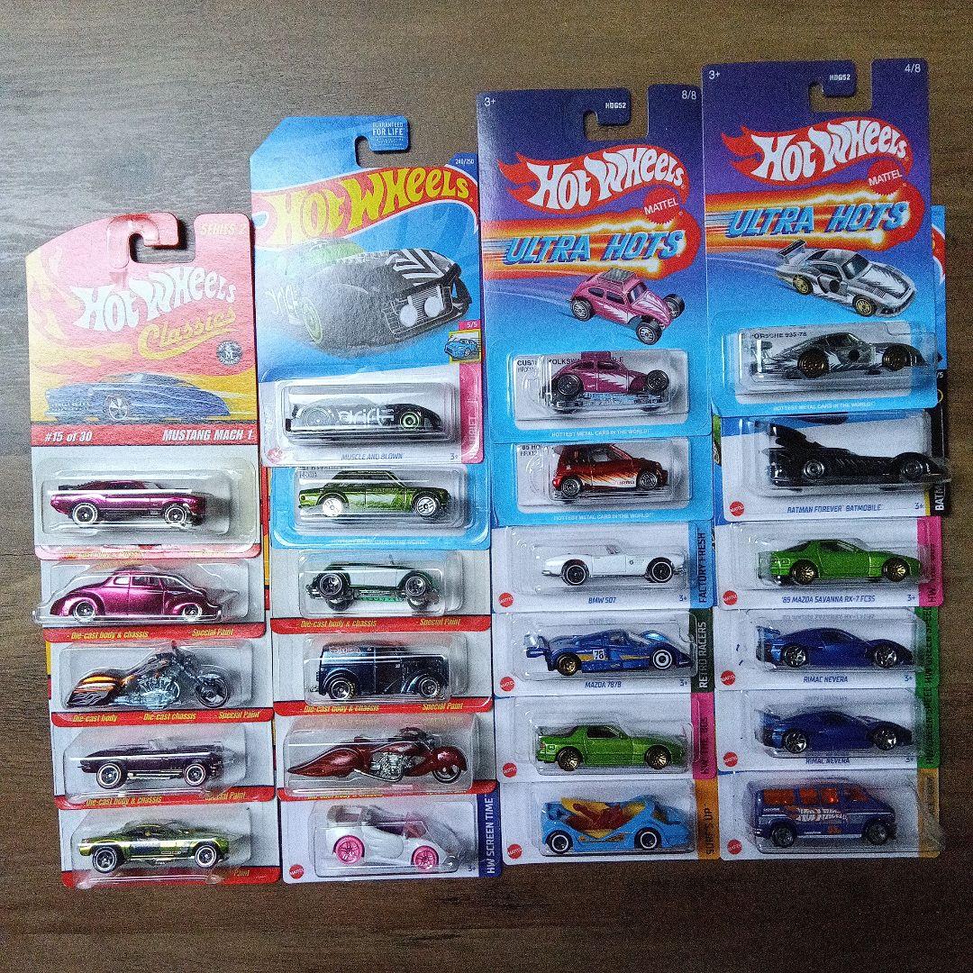 23台 Hot Wheels まとめ