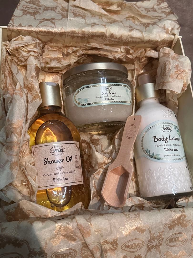 SABON サボン　ボディケアキット ホワイトティー