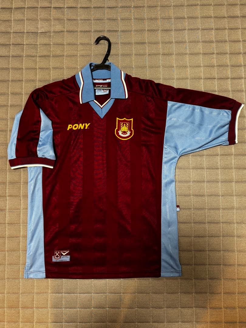 ウェア West ham 97/98  Rio Ferdinand