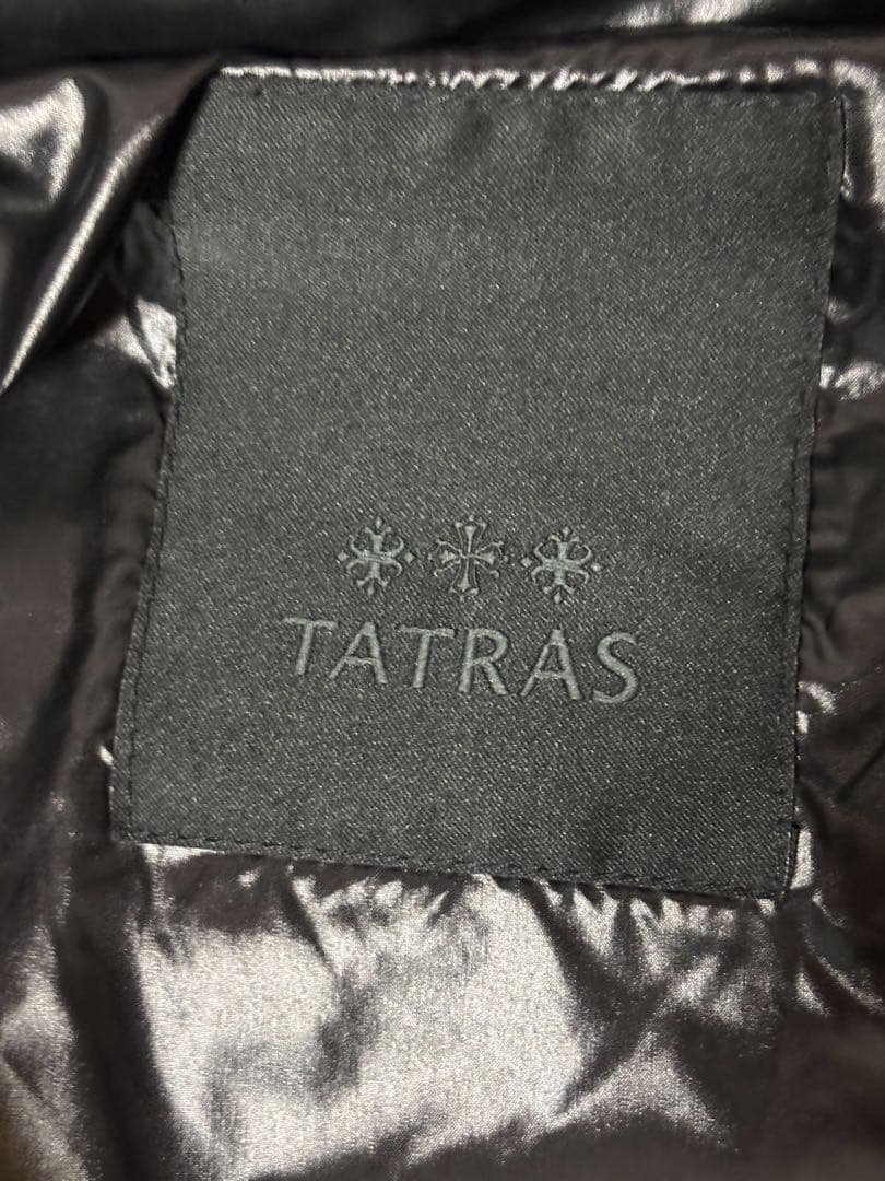 TATRAS ブラック ベルボ ダウンジャケット　美品　01 光沢　BELBO