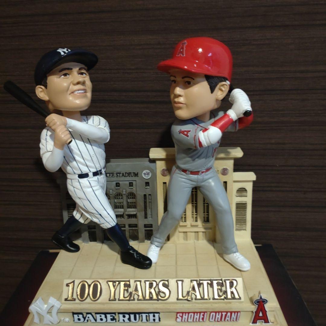 大谷翔平＆ベーブ・ルース　ボブルヘッド