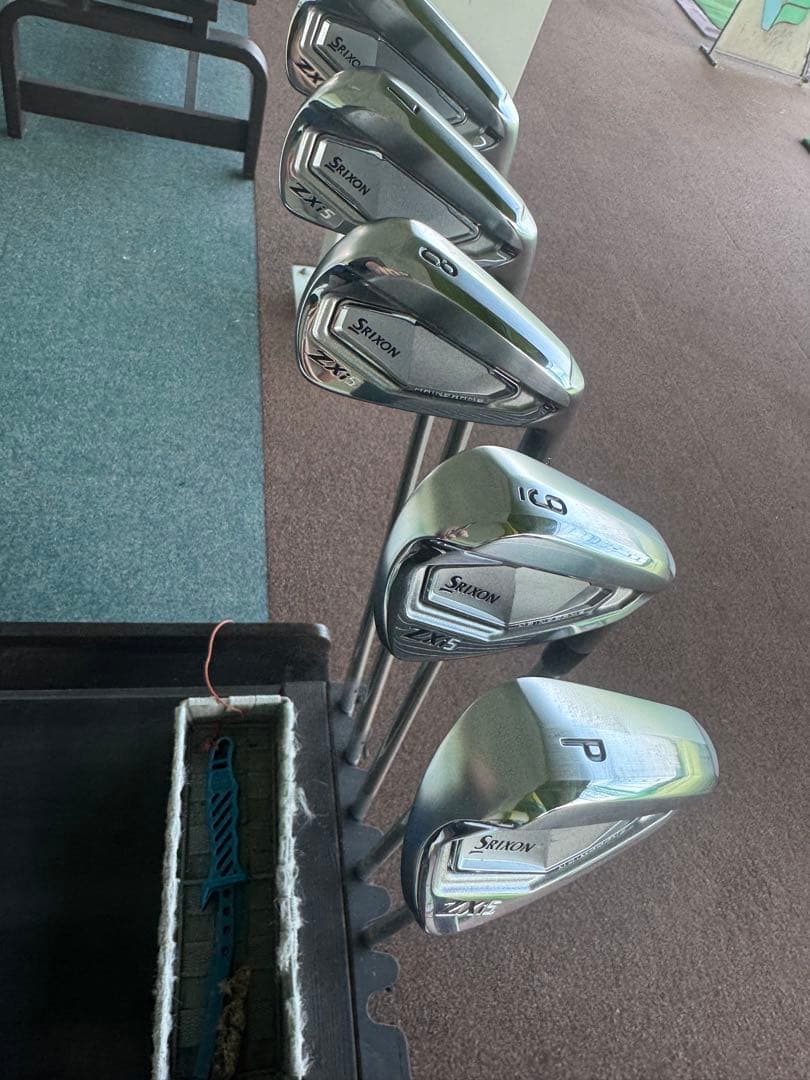 スリクソンzxi5 スチールファイバーi80cw 6, 7, 8, 9,p