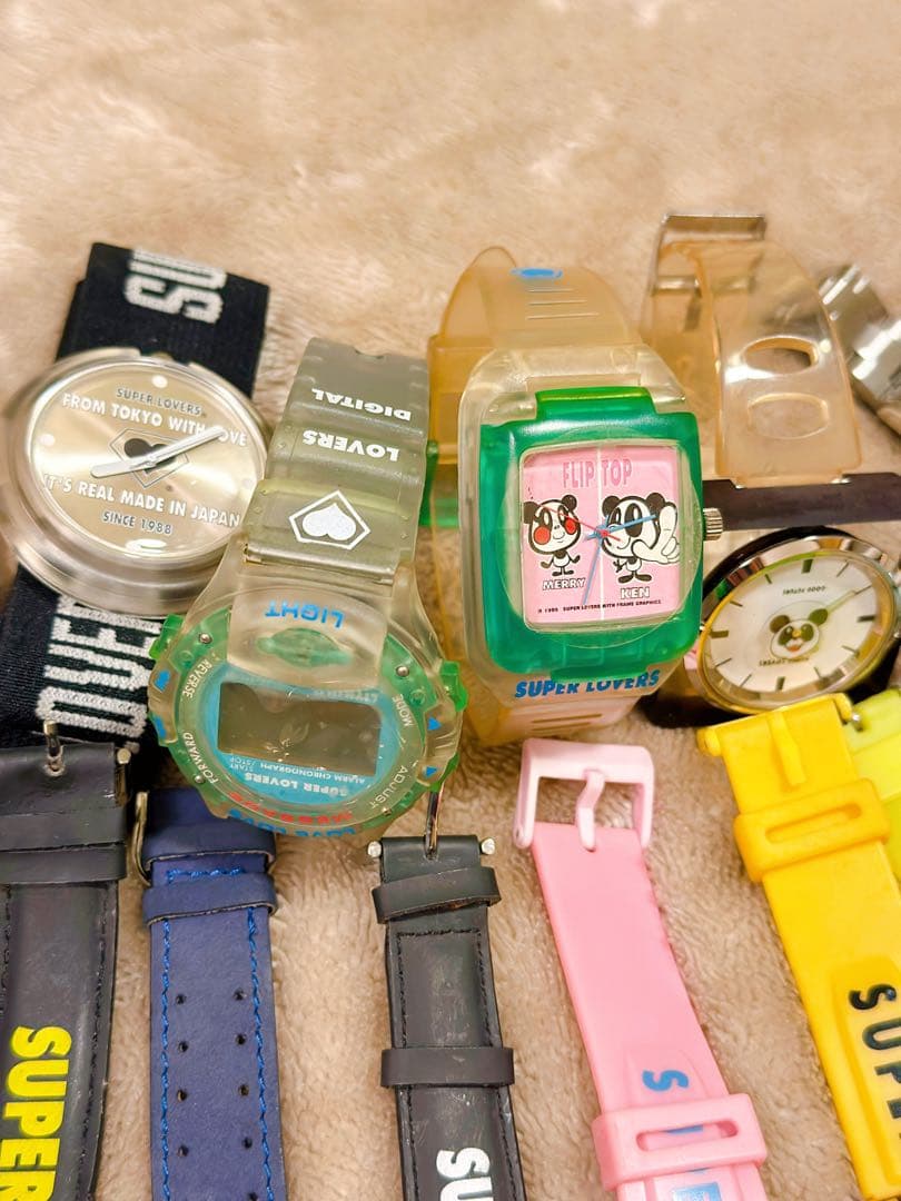 【SUPER LOVERS／LOVERS HOUSE／etc腕時計17本セット】