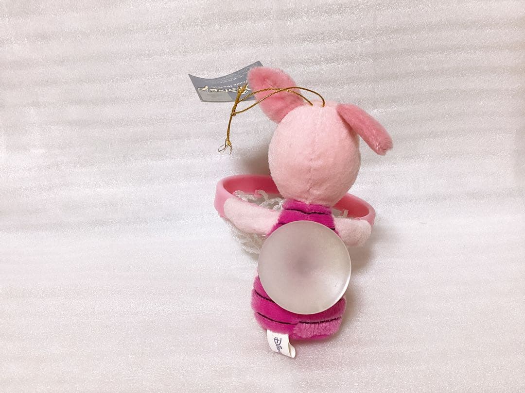 ❤︎Disney❤︎くまのプーさん&ピグレット ミニバスケットゴールぬいぐるみセット