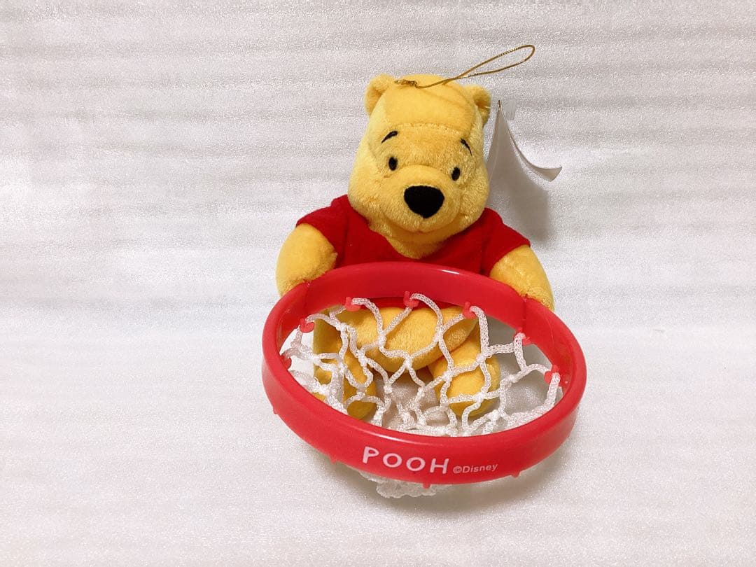 ❤︎Disney❤︎くまのプーさん&ピグレット ミニバスケットゴールぬいぐるみセット