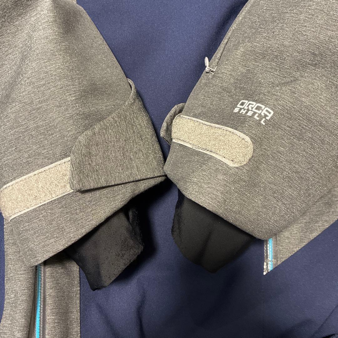 Phenix スキーウェア上下セット　メンズ　Lサイズ　ネイビーグレー