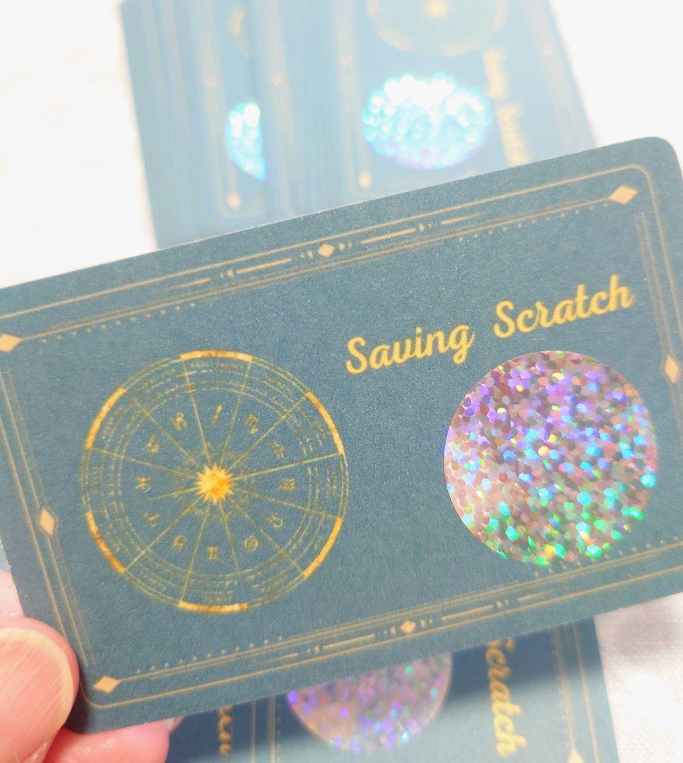 あやまる　Savingスクラッチ３種　A6リフィル２種