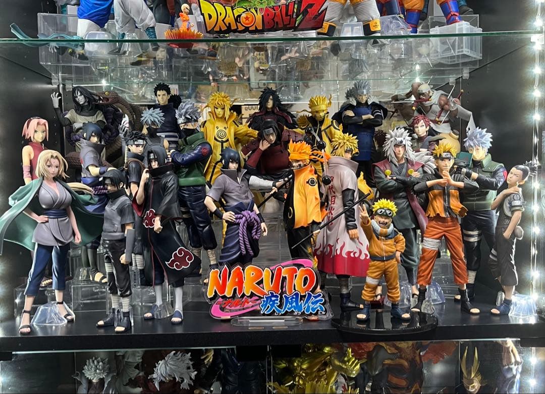 NARUTO ナルト　ディスプレイ　まとめ売り　フィギュア　タイトルロゴ