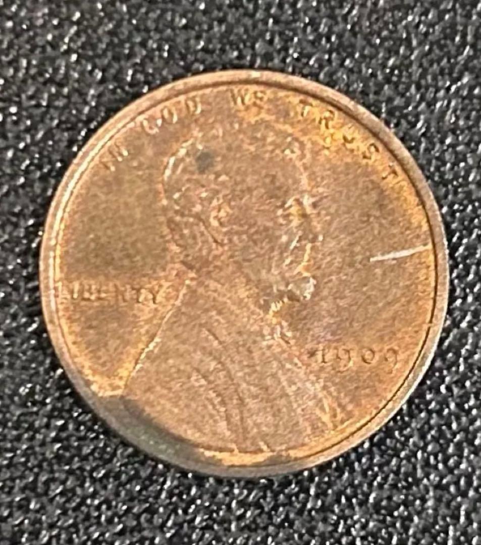 1909年 アメリカ合衆国 1ペニー(リンカーン)