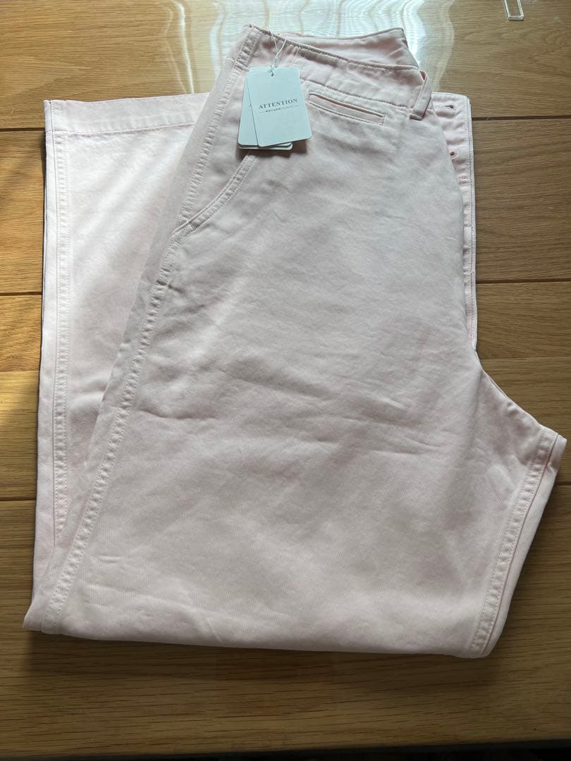 【新品未使用】スピック＆スパン チノワイドパンツ 38