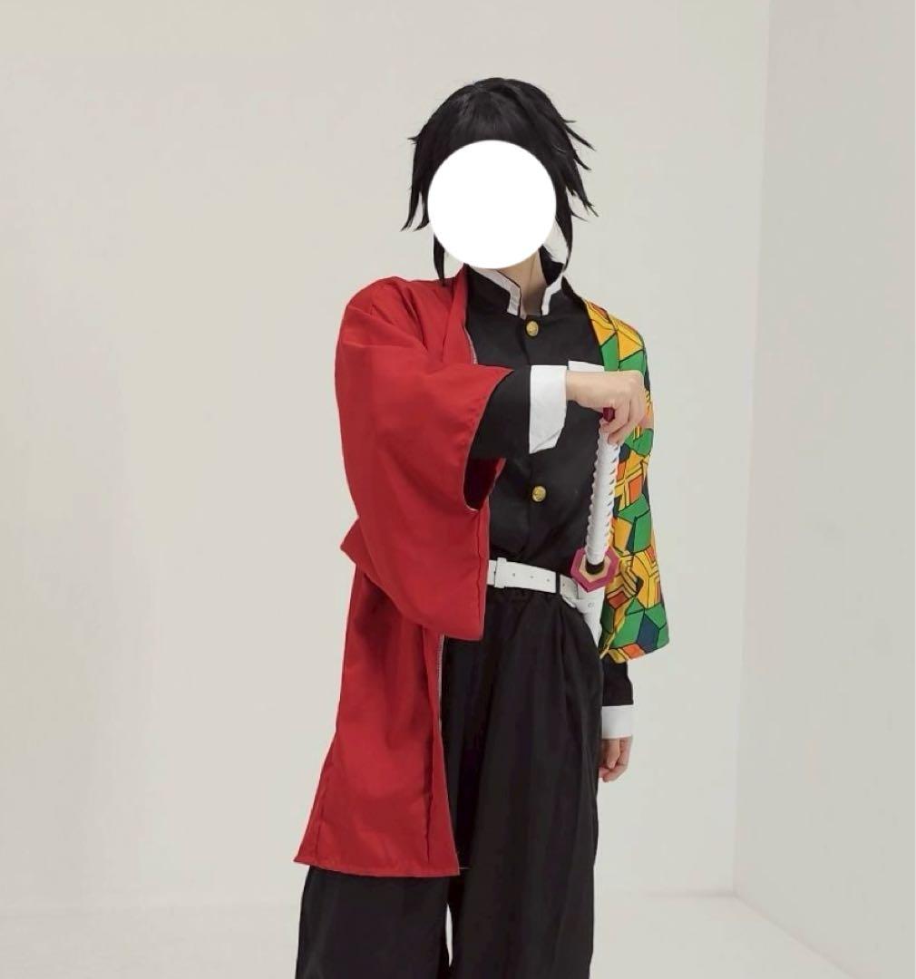 冨岡義勇 コスプレ 衣装 ウィッグ 刀