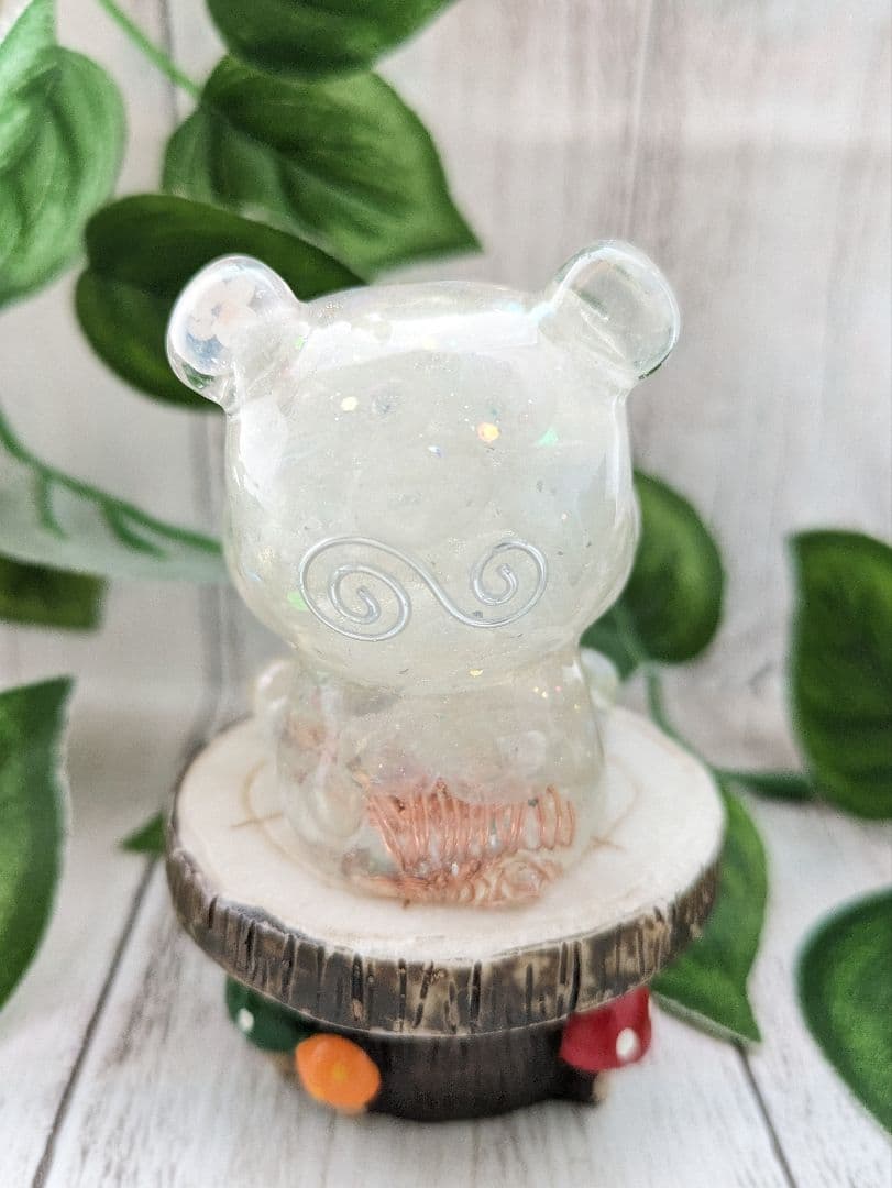 【yucco89】エンジェルオーラクォーツのかばちゃん形オルゴ☆他２点