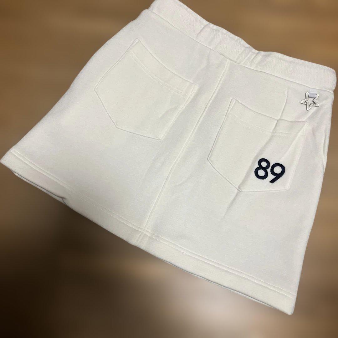 PEARLY GATES ストライプ柄ニットとスカートセット