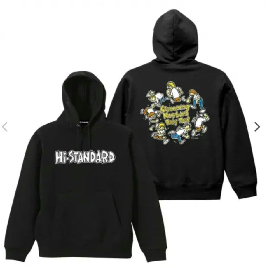 hi-standard HONGOLIAN HOODIE（BLACK）L