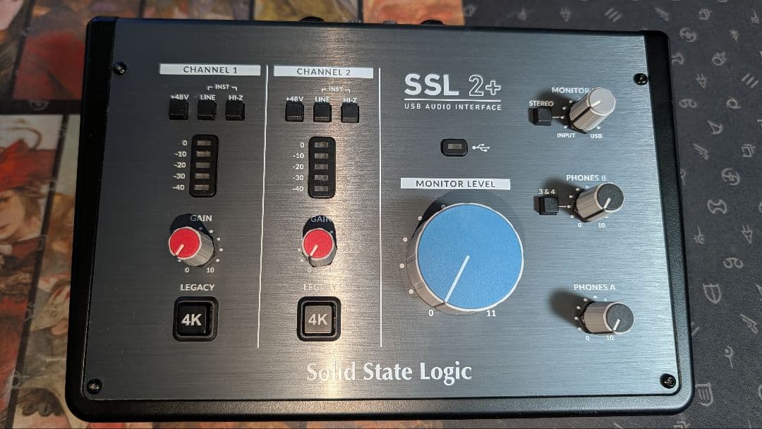 SSL2+ Solid State Logic オーディオインターフェイス