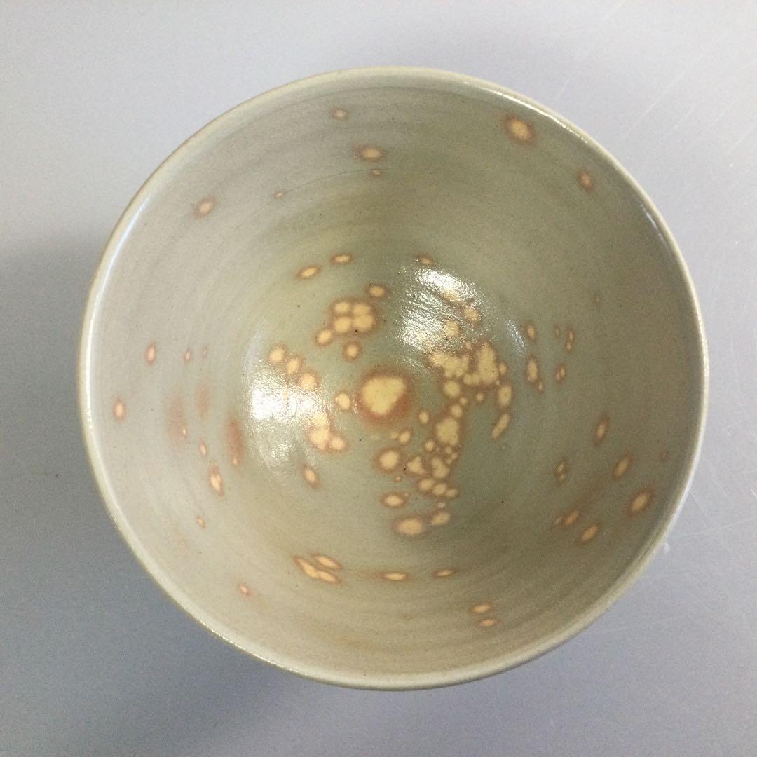 青伊羅保茶碗『玉水』遠藤祥雲作 大徳寺龍源院 細合喝堂書付 茶道具 T877