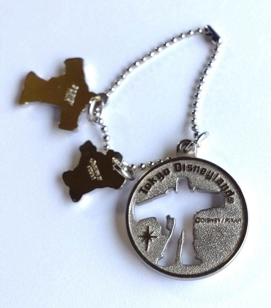 バズ・ライトイヤー トイ・ストーリー 型抜きキーホルダー ディズニーランド 希少