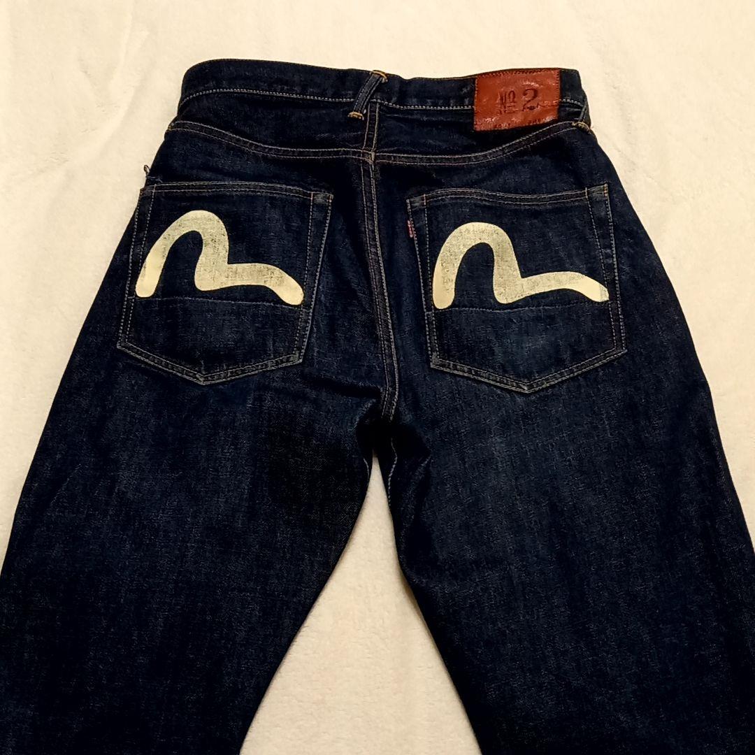 専用‼️EVISU エヴィス No2 　白　W30 2001 濃紺　セルビッチ