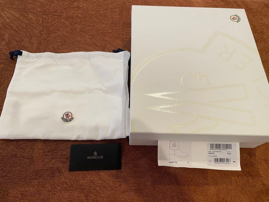 MONCLER GINETTE モンクレール　長靴　レインシューズ36 23cm